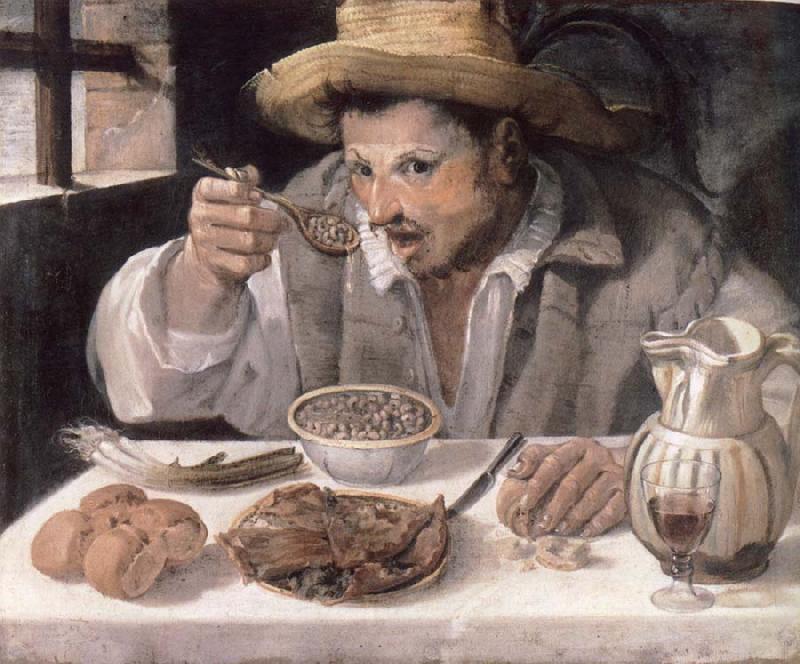 Annibale Carracci The bean eater